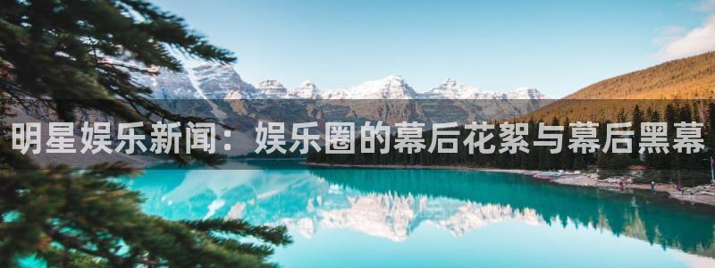 天天购彩2平台：明星娱乐新闻：娱乐圈的幕后花絮与幕后黑幕