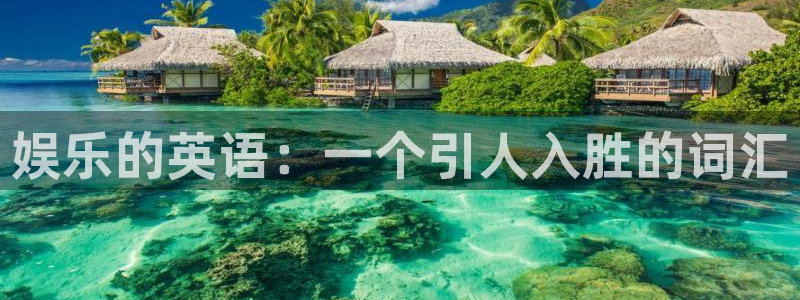 天天购彩体育免费注册入口：娱乐的英语：一个引人入胜的词汇